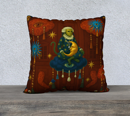 Le Théâtre des Objets Voilés — Pillow Case 22×22 — No.3 — Velveteen