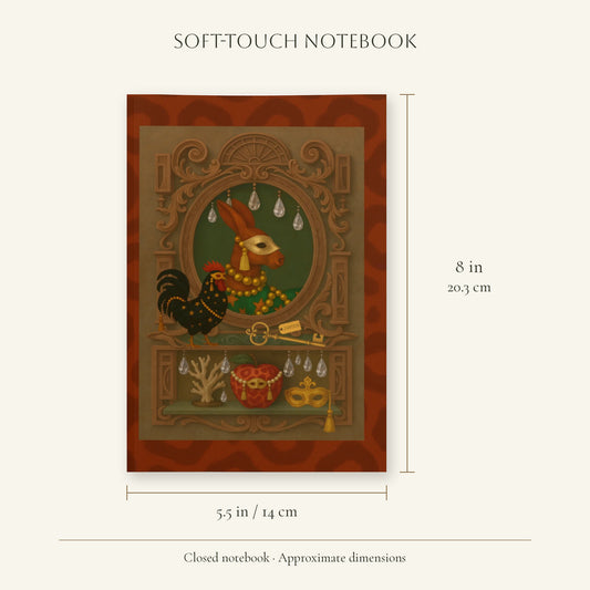 Le Théâtre des Objets Voilés · Soft-Touch Notebook
