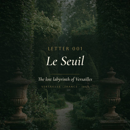 Mail Club Letter 001 · Le Seuil