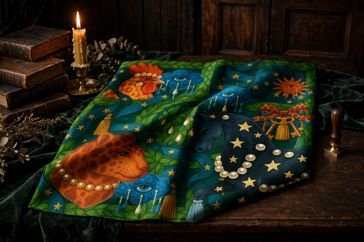 Silk scarf No.1 — Le Théâtre des Objets Voilés