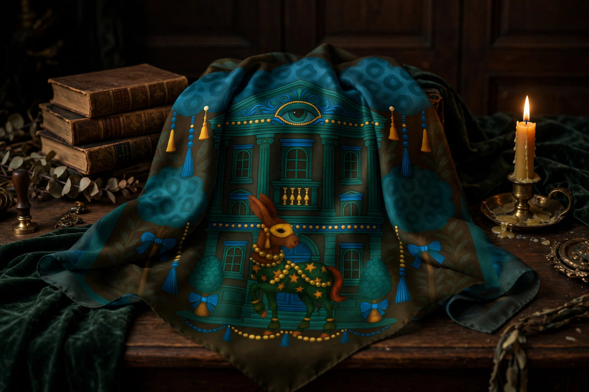 Silk scarf No.5 — Le Théâtre des Objets Voilés