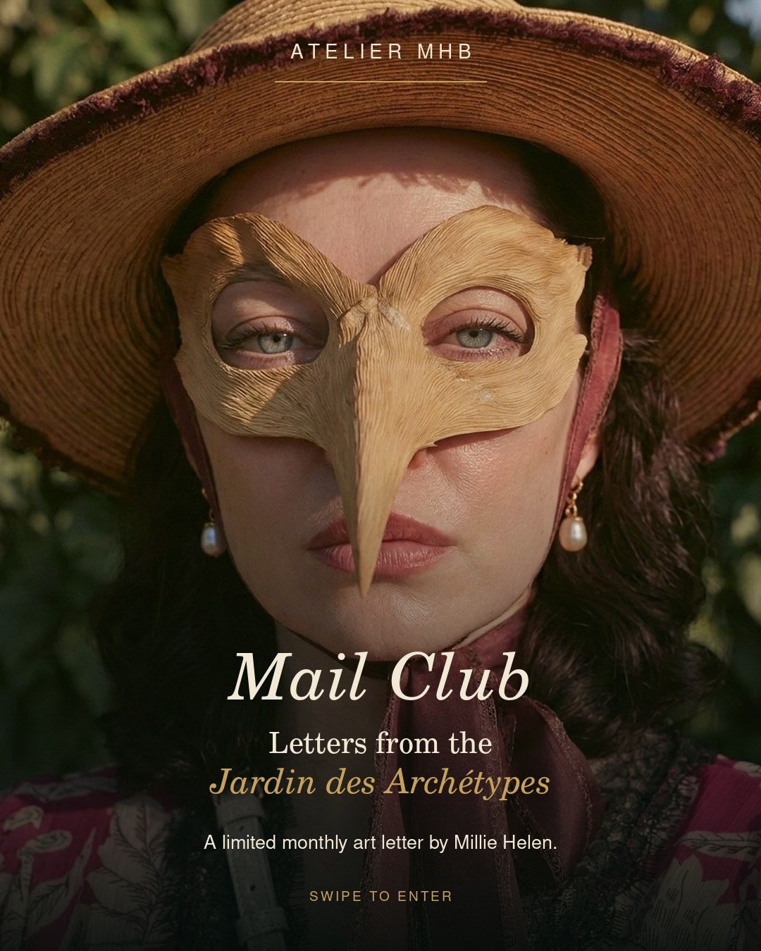 Mail Club — Letters from the Jardin des Archétypes, by Millie Helen
